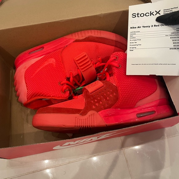 Nike Air Yeezy 2 Red October Sneakers